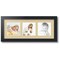 ArtToFrames Collage Photo Picture Frame with 3 - 5x5 inch Openings, Framed in Black with Over 62 Mat Color Options and Regular Glass (CSM-3926-95)